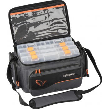 Torba Savage Gear System Box Bag L 4 Boxes (24x47x30cm)
